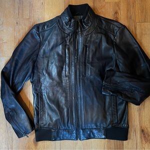 Calvin Klein Men’s Leather Jacket
